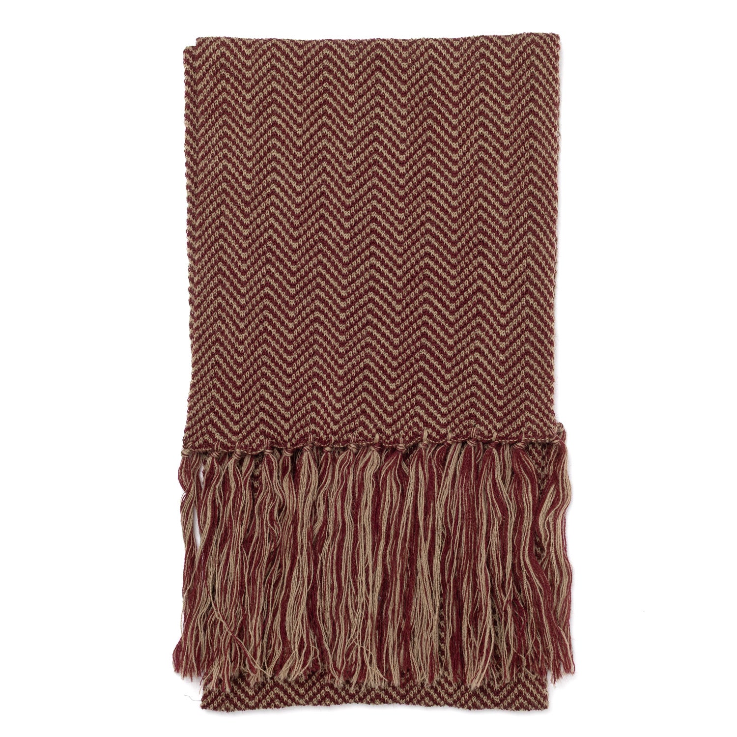 Exclusively for Michael Jondral: Scarf "Vecchio Spina" made from pure Wool - handmade